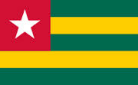 Drapeau du Togo.