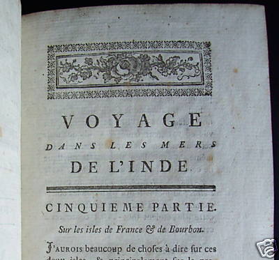 Voyage dans les Mers de l'INDE Par Guillaume LE GENTIL de la GALAISIERE